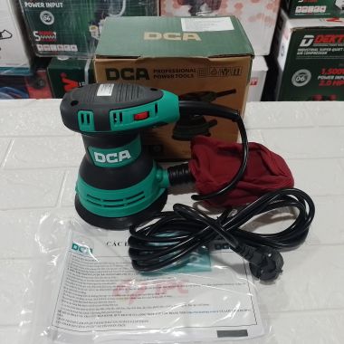 Máy chà nhám tròn 125mm DCA -  ASA125 (chỉnh tốc) công suất 300W điện 220V cam kết máy chính hãng 100% Cty TPC phân phối