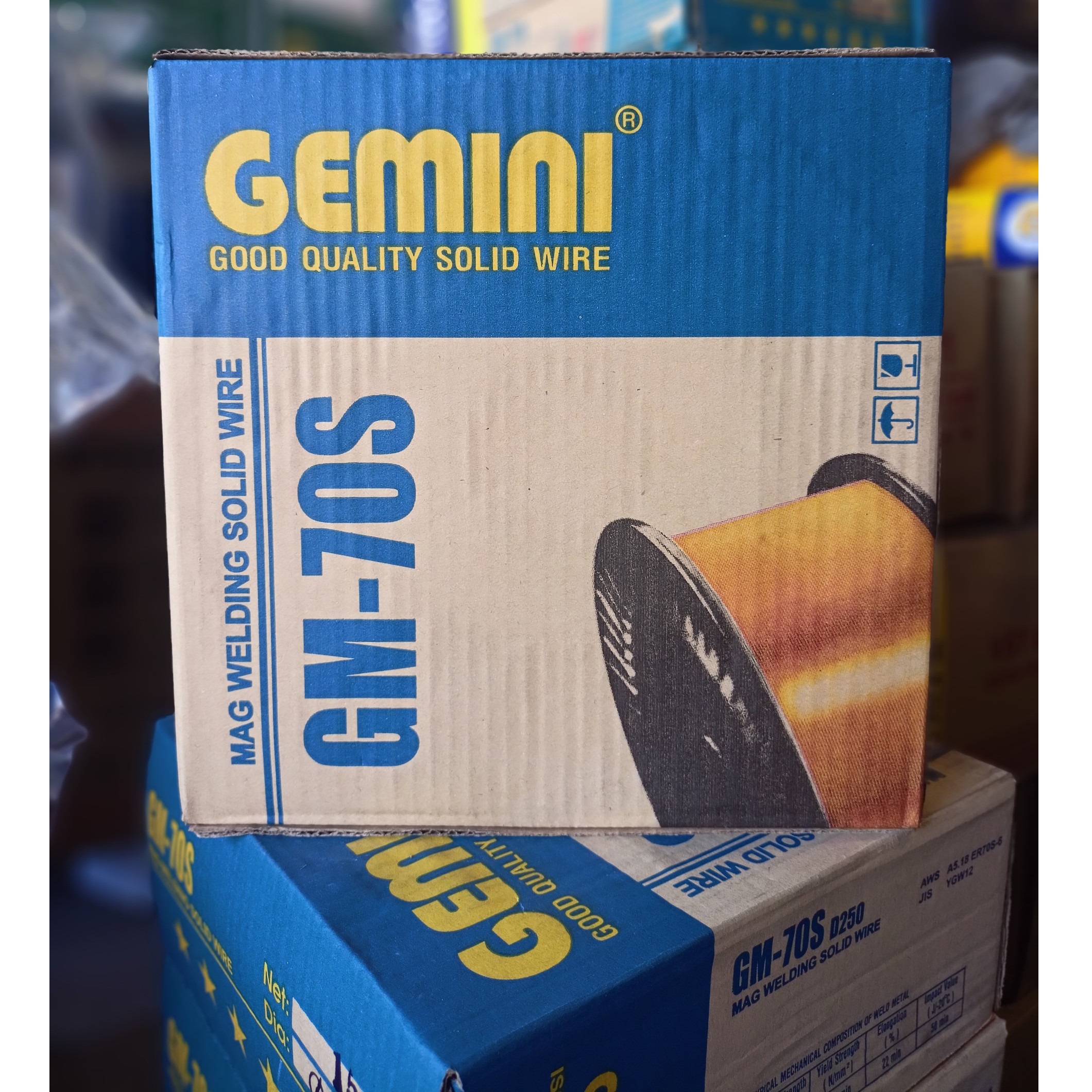  Dây hàn mag Gemini 70S6 D0.8 15kg/cuộn RL250 (giá có VAT)